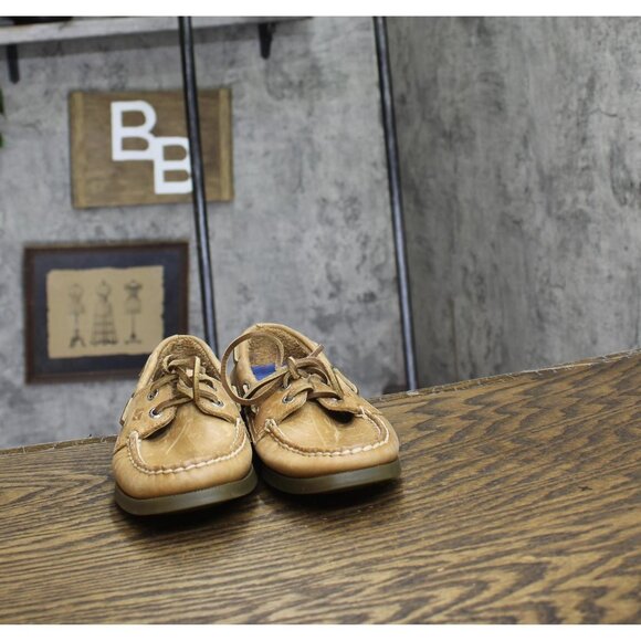 Sperry Womens Authentic Original Boat Shoe 9155240 Royal Brown 5.5M - Picture 3 of 11